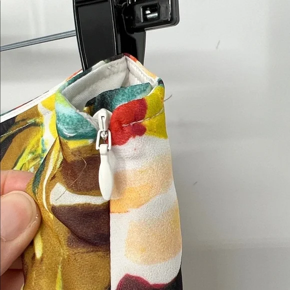 Chico’s lined skirt size 14 petite - Picture 3 of 7